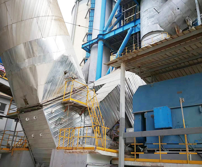 春江集團(tuán)
水泥粉磨生產(chǎn)線礦渣立磨收塵器風(fēng)機(jī)