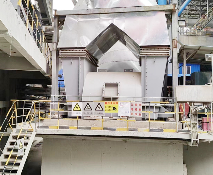 泰西水泥
高溫風(fēng)機改造